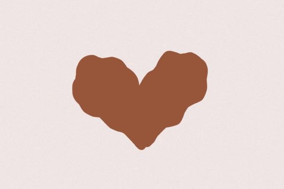 Download Brown Boho Heart SVG PNG - Boho heart Collection