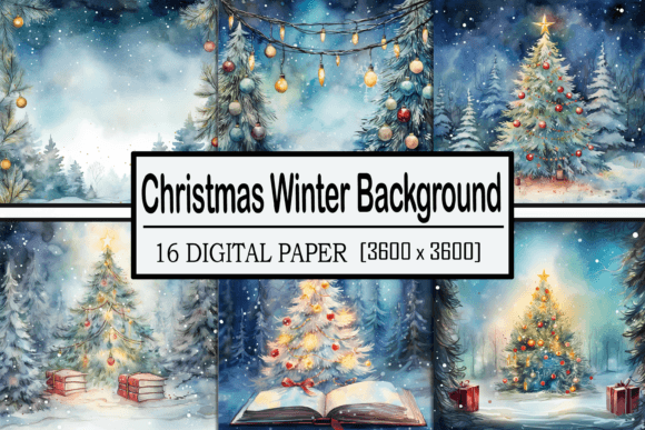 Download Christmas Winter Background - Premium Resources