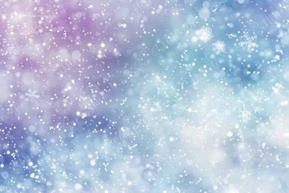Download Abstract Winter Background with - Premium Bundle