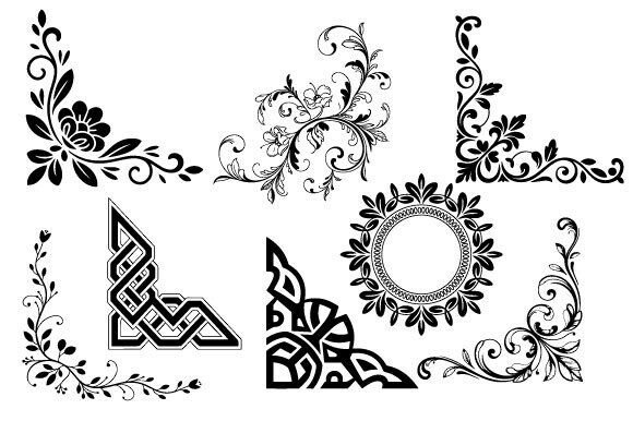 Download Floral Ornamental Designs Digital Art - Floral ornament Collection