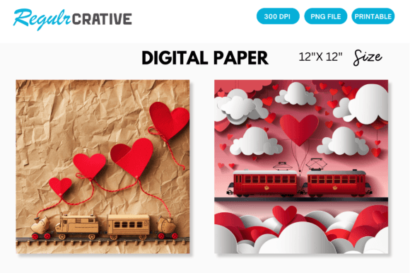 Download Valentines Day Love Pink Digital Paper - Valentines day Collection
